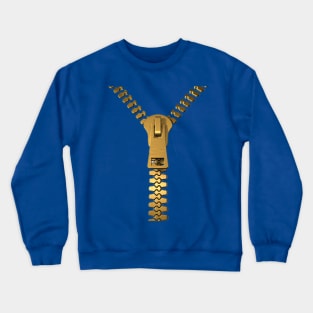 Giant Zipper Crewneck Sweatshirt